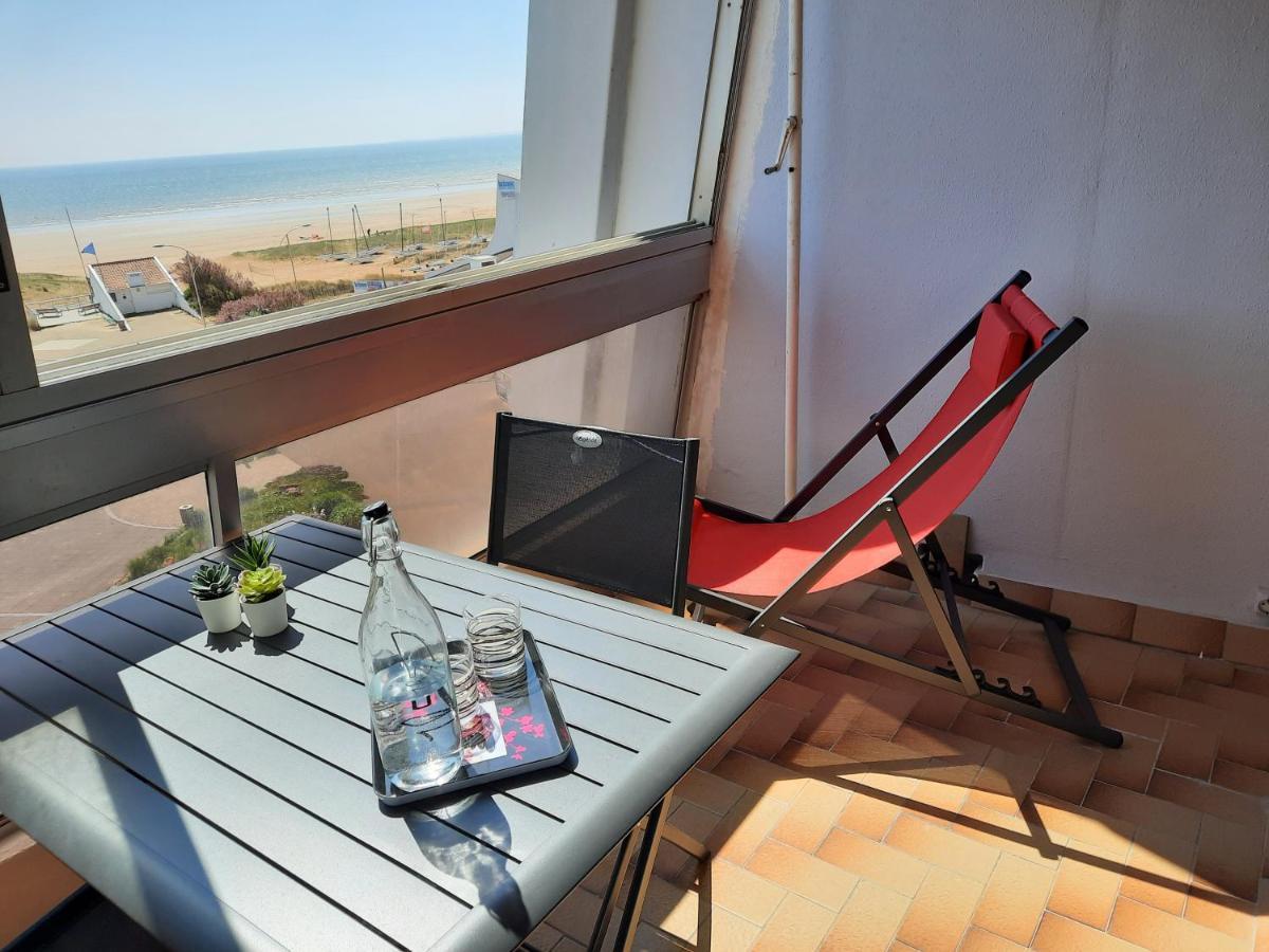 Vue Superbe Sur L'Ocean, Studio Et Stationnement 생장드몽 외부 사진
