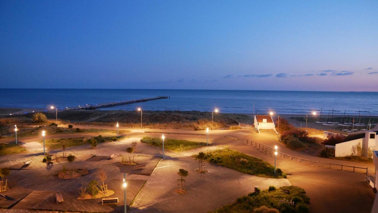 Vue Superbe Sur L'Ocean, Studio Et Stationnement 생장드몽 외부 사진